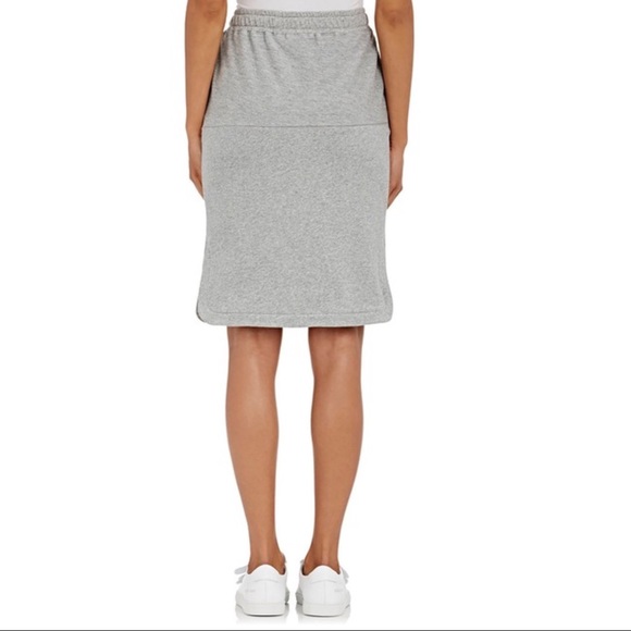 Skin “Gray Jersey Drawstring” Skirt - Picture 2 of 9